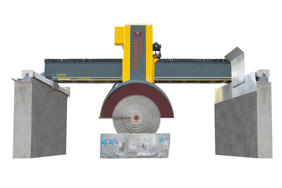 桥式液压龙门切石机（3300加重型）